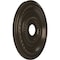 Ekena Millwork Cole PVC Ceiling Medallion (Fits Canopies up to 5 1/8"), Metallic Drk Bronze, 19"OD x 3 1/2"ID x 1"P CMP19COCDB - alternate 3